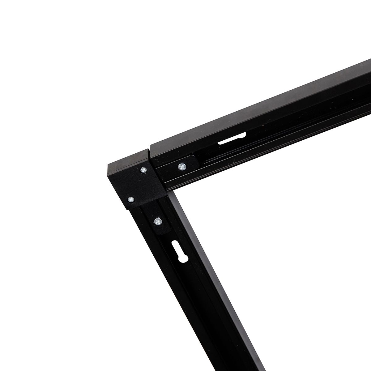 Modern railsysteem met 4 spots zwart 1-fase 200 cm - Iconic Jeany