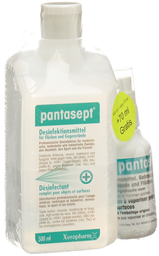 PANTASEPT Desinfektion Lös Set 430   70ml 1 Stk