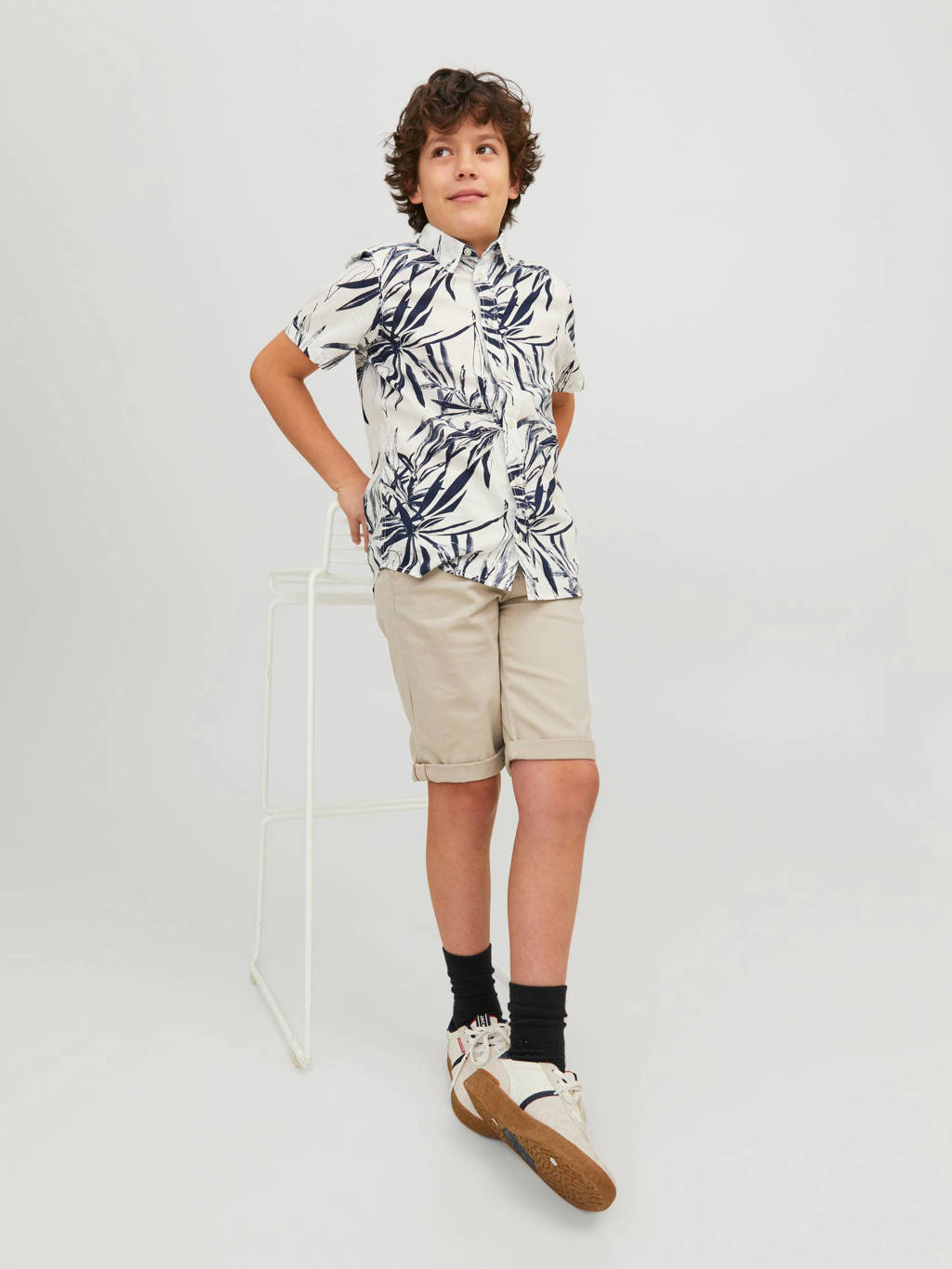 JACK & JONES bermuda JJIBOWIE beige