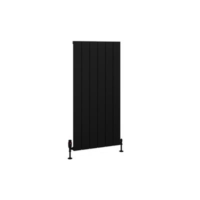 Eastbrook Charlton radiator 55x120cm aluminium 1150W zwart mat