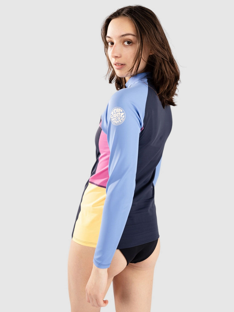 Rip Curl Block Party UPF 50+ Longsleeve Lycra mulitco