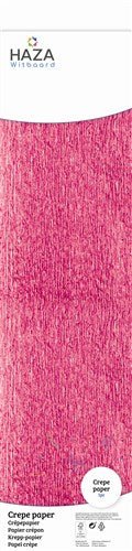 Roze Crepe Papier Metallic 1,50m