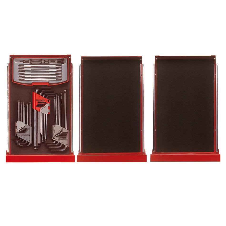 Conjunto de ferramentas manuais híbridas Teng Tools Mega Master de 1001 peças, preto - TCMM1001BK