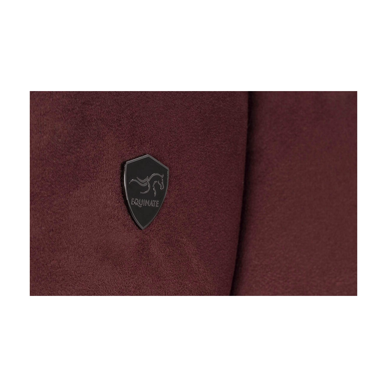 Equinate Reitpad Toledo aus Mikrofaser bordeaux