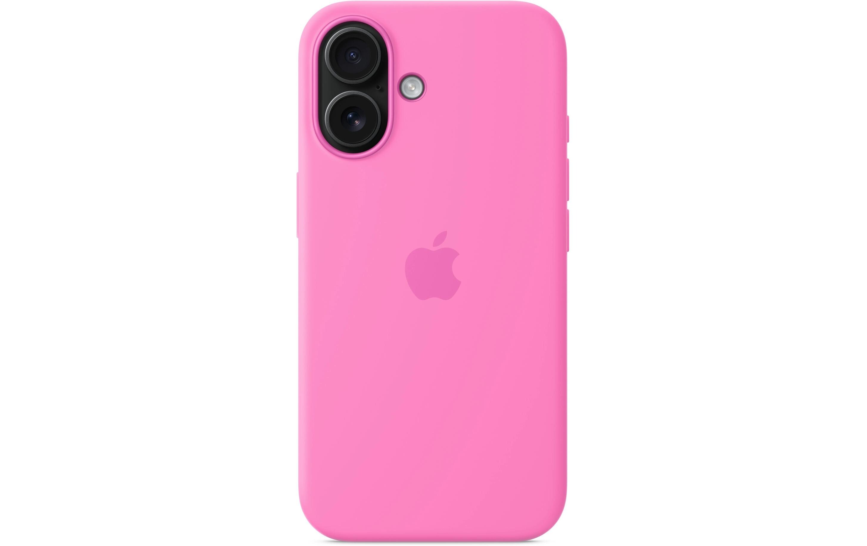 Silicone Case mit MagSafe iPhone 16 PeonySilikon-Backcover mit «MagSafe» für das Apple iPhone 16