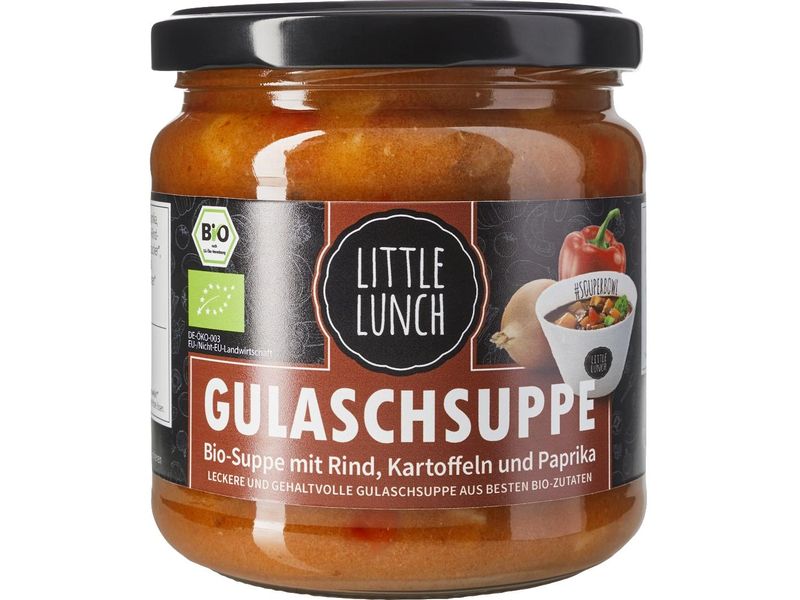 Little Lunch Suppen Klassiker Set Bio 5 x 350 ml Biologisch zertifizierte Suppen und Eintöpfe