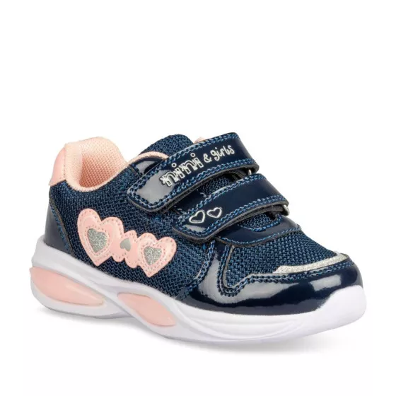 Baskets BLEU LOVELY SKULL