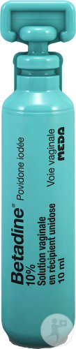 Betadine 10% Povidone Iodée Solution Vaginale Unidoses 10x10ml
