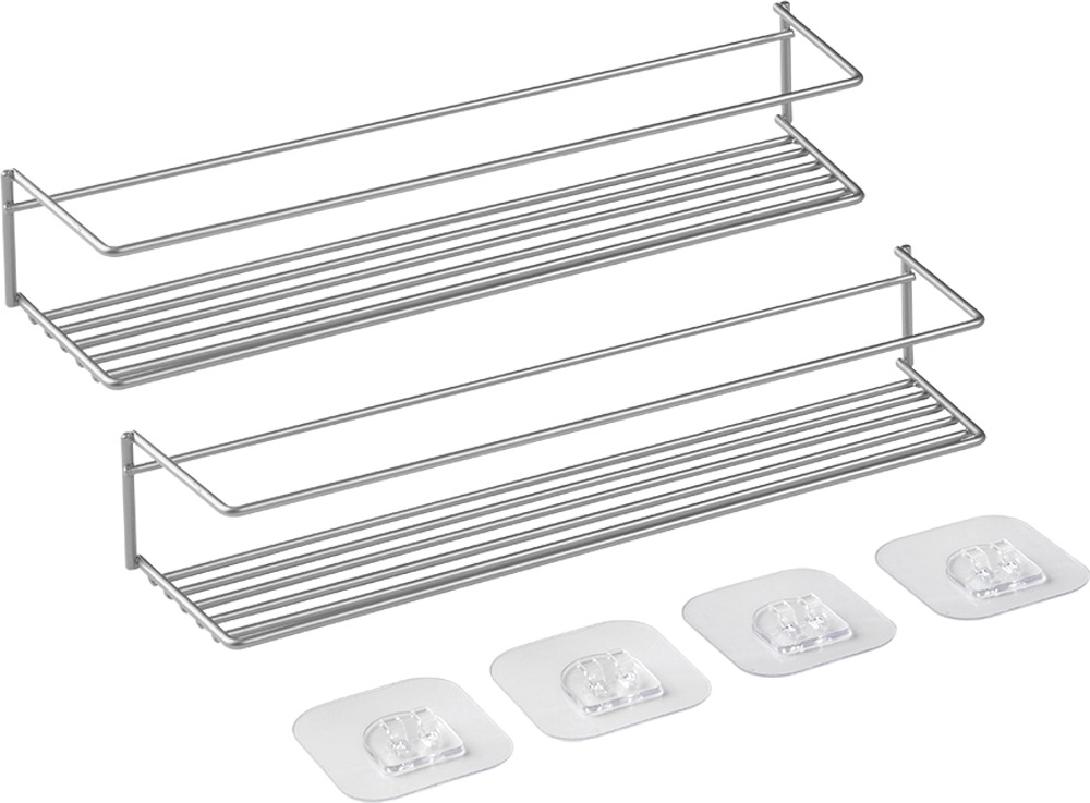 Metaltex Paprika 1 Gewürzregal mit U-Fix Hacken Set 2-Stück 32 x 8 x 5 cm