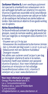 Davitamon Vitamine D 400IE Smelttabletten Citroen 150TB