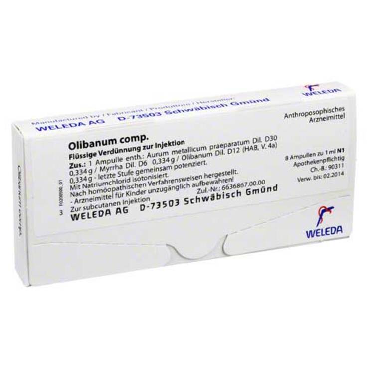 Olibanum comp. Ampullen, 8X1 ml
