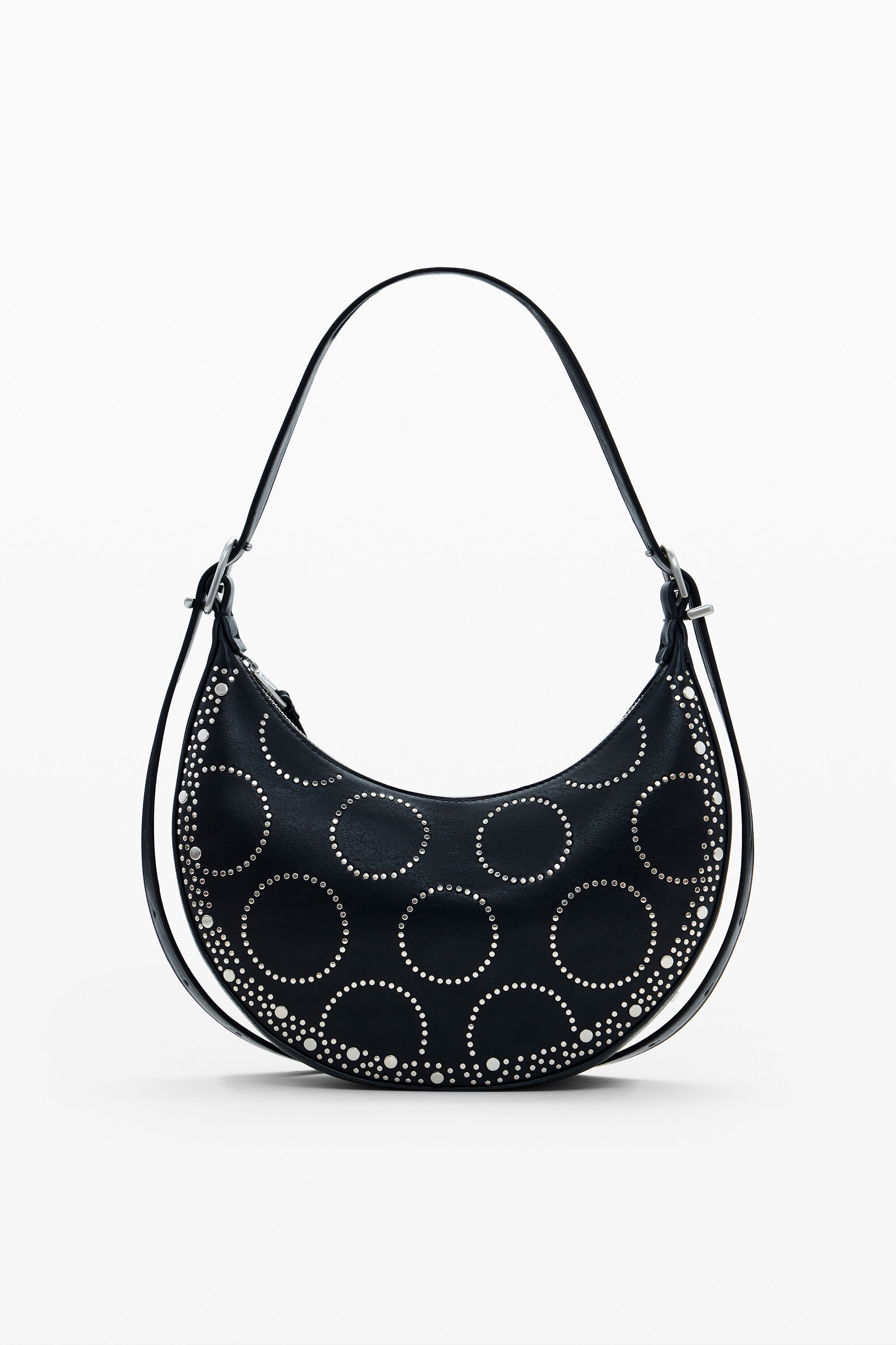 Bolsa oval com tachas S