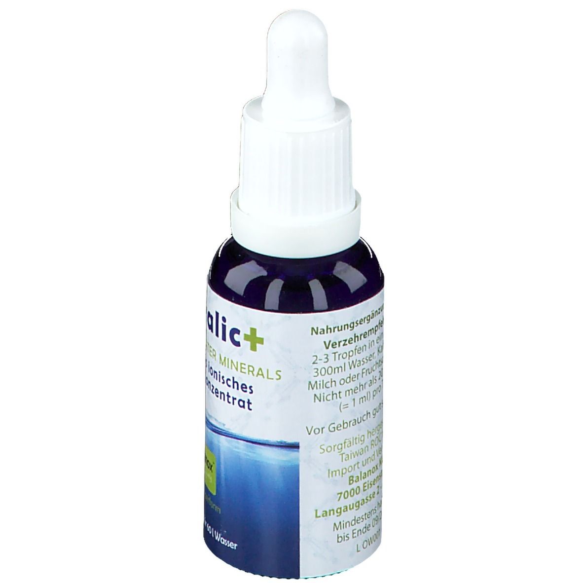 Balanox™ mineralic+ Natürliches ionisches Mineralstoff-Konzentrat