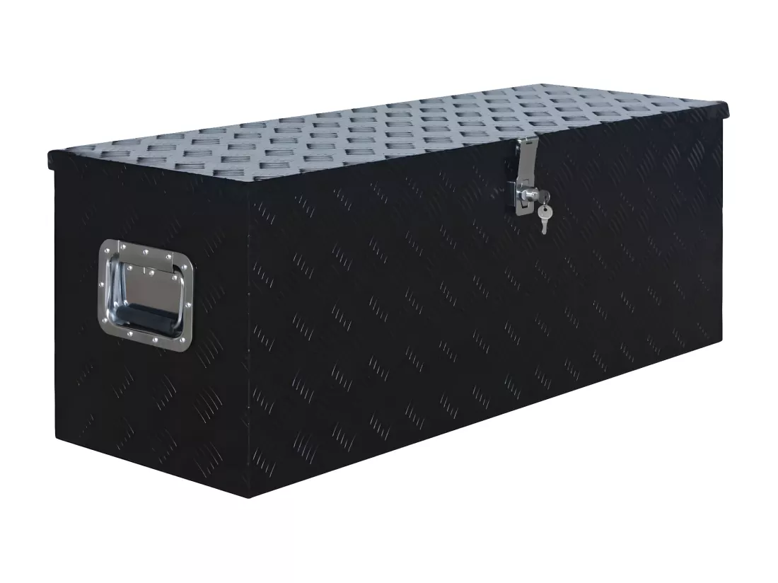 Prolenta Premium - Boîte en aluminium 1085x370x400 mm Noir