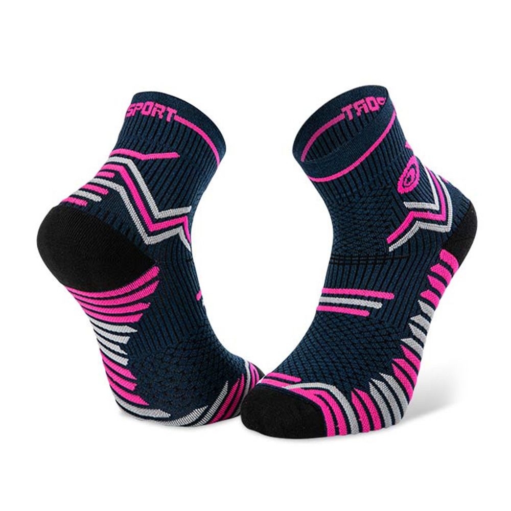BV Sport TRAIL ULTRA - Chaussettes Femme bleu/rose
