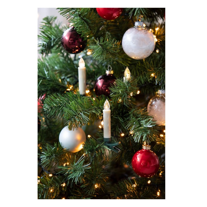 LED-Kerzen - warmweiß - 20 Stück