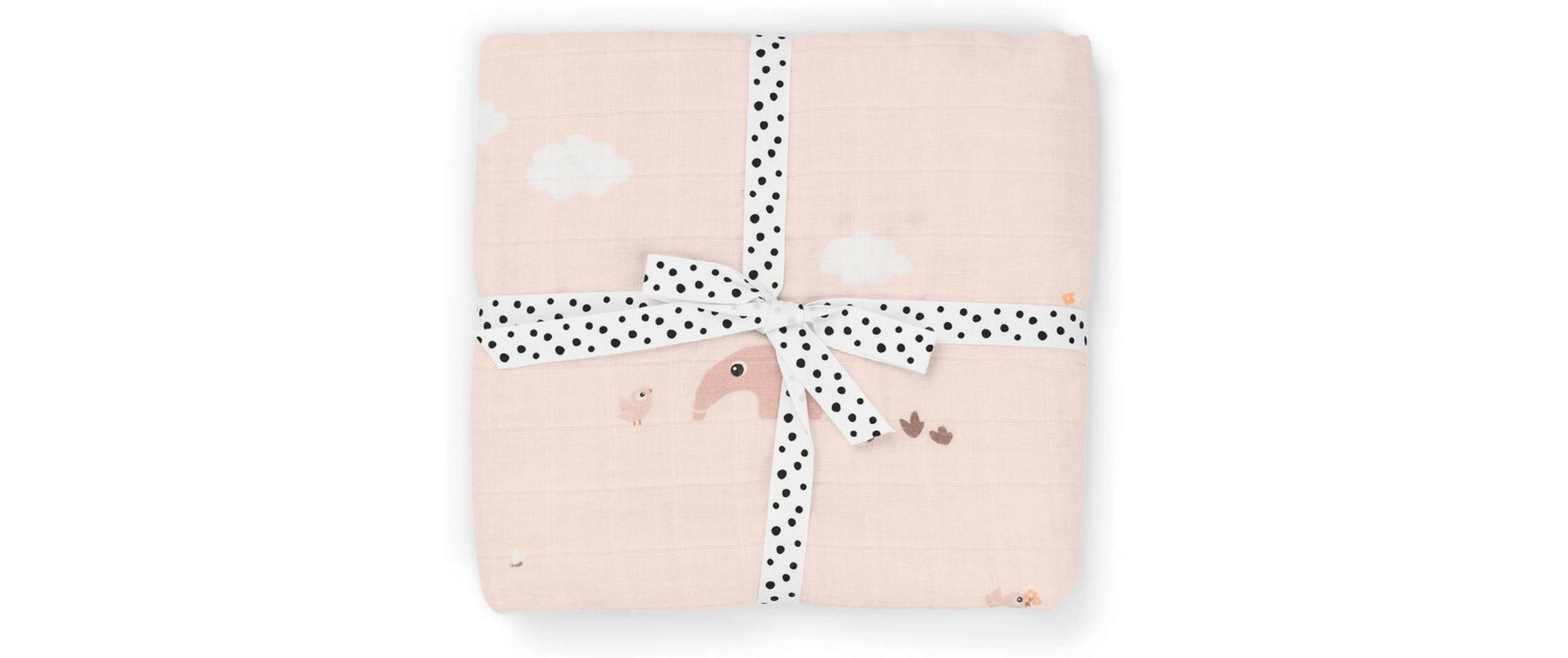 Mulltuch Playground Rosa 120 cm x 120 cmMultifunktionale Spucktücher