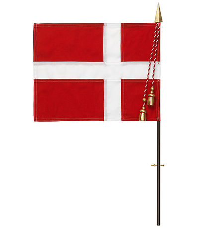 Kay Bojesen Tr?figur - Faneb?rer - Mellem - R?d/Bl?/Hvid