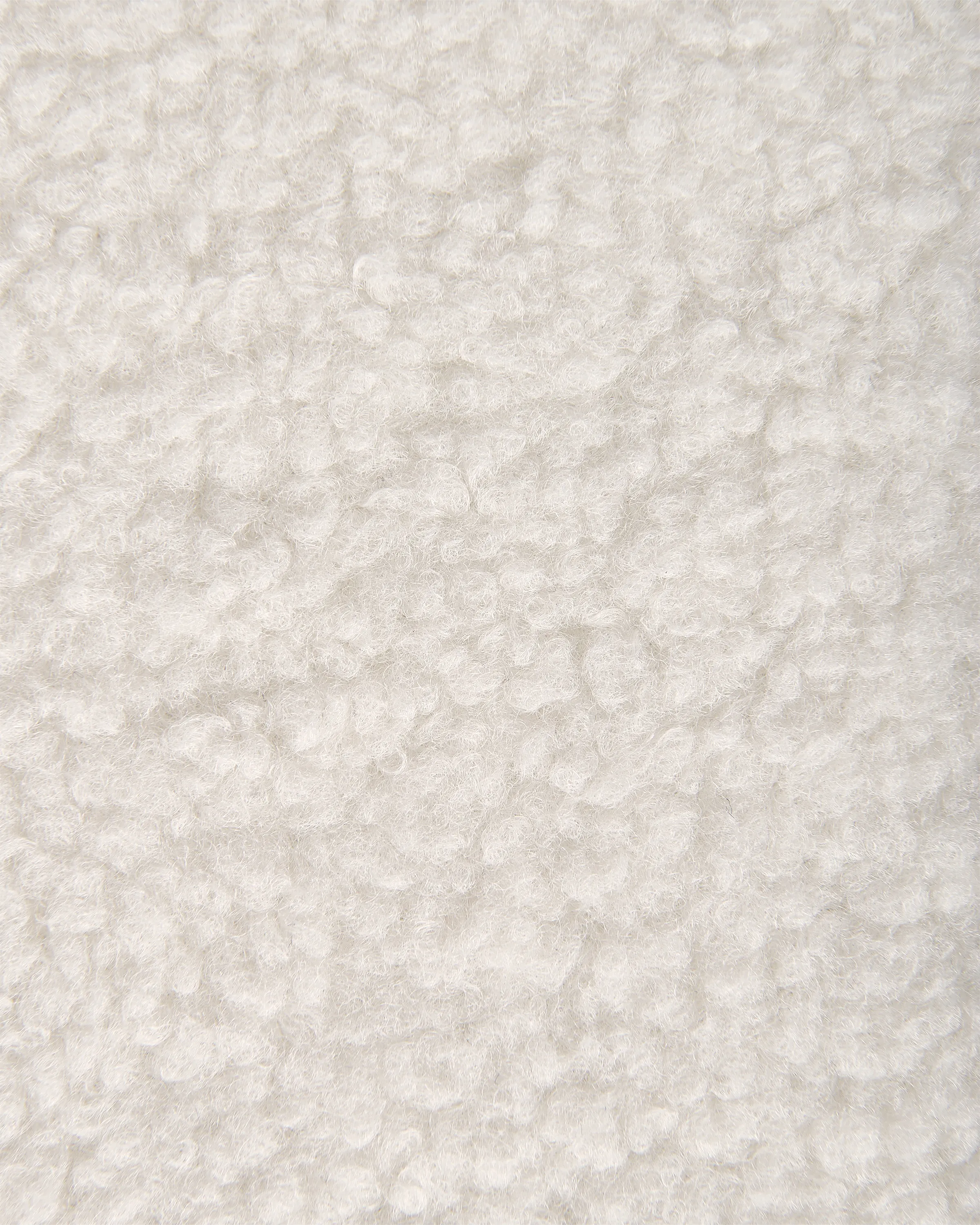 Fauteuil TUVE Bouclé Wit