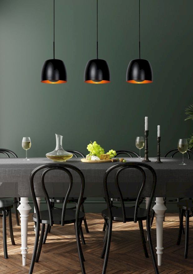 Lucide   Nolan Zwart Hanglamp