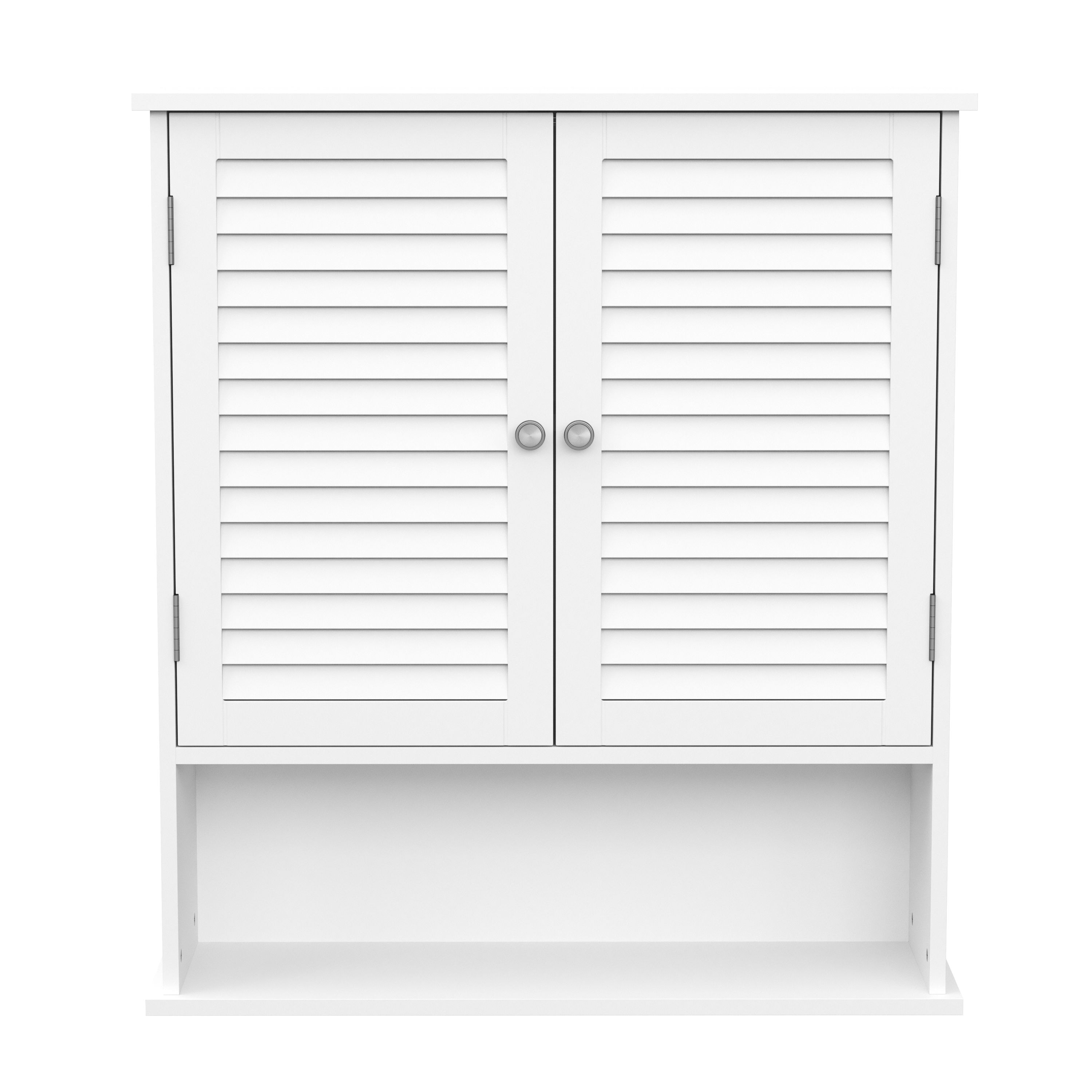 Hängeschrank FONTANA mit Ablage 60 x 20 x 70 cm weiss