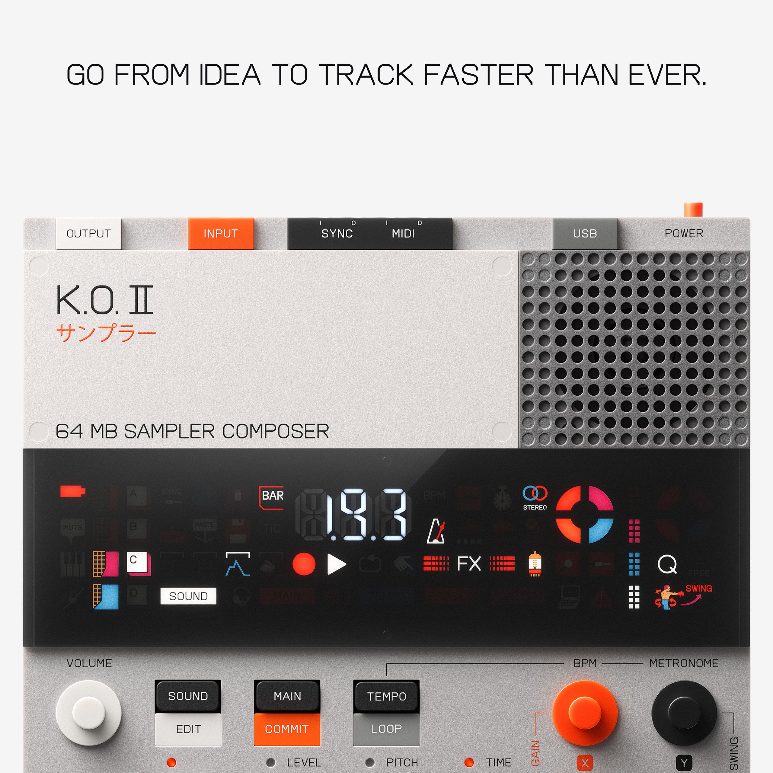 Teenage Engineering EP-133 K.O. II groovebox