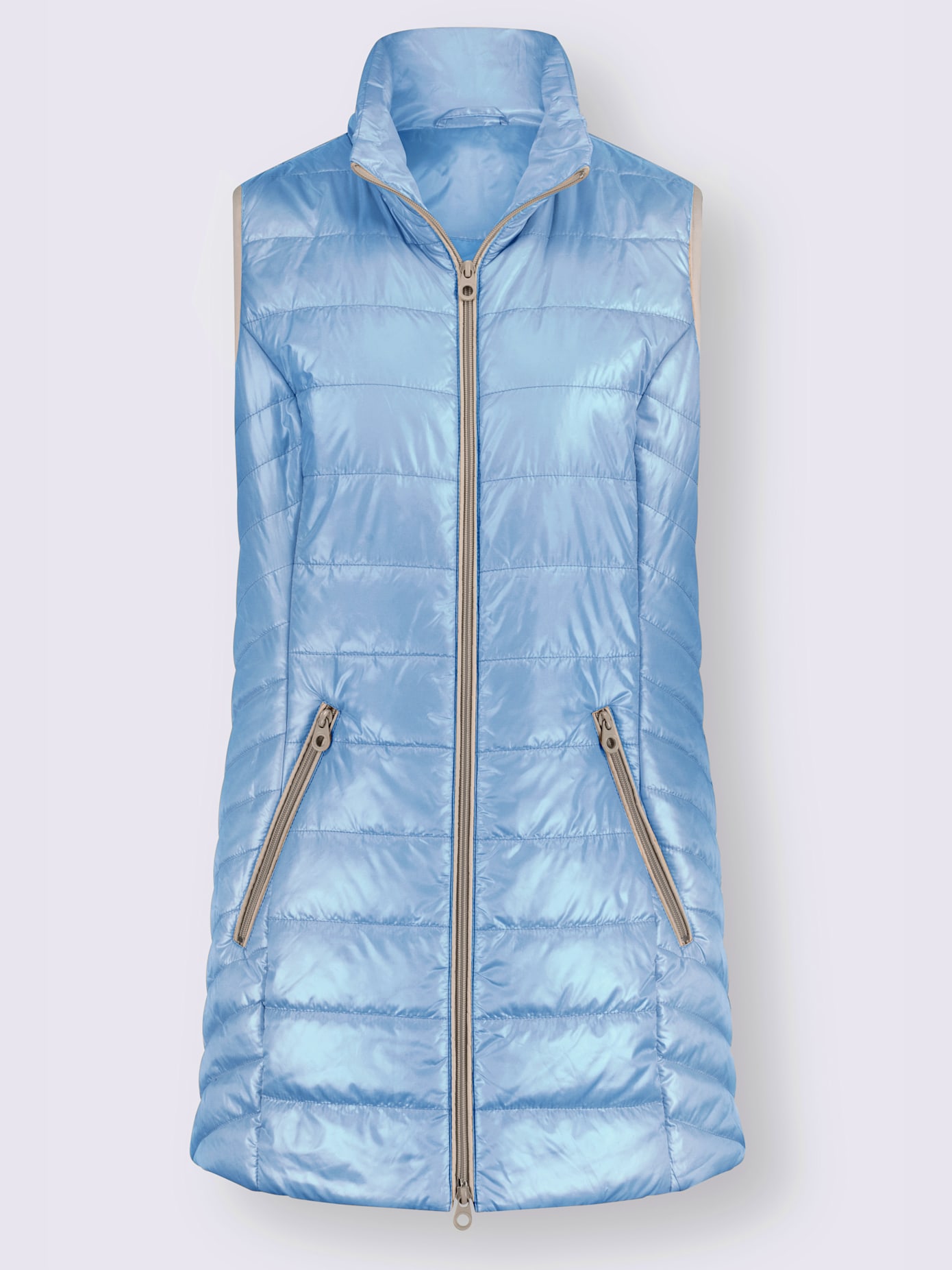 Gilet long 1 poche intérieure
