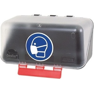 Boîte de rangement EPI - Protections Respiratoires - Plastique ABS