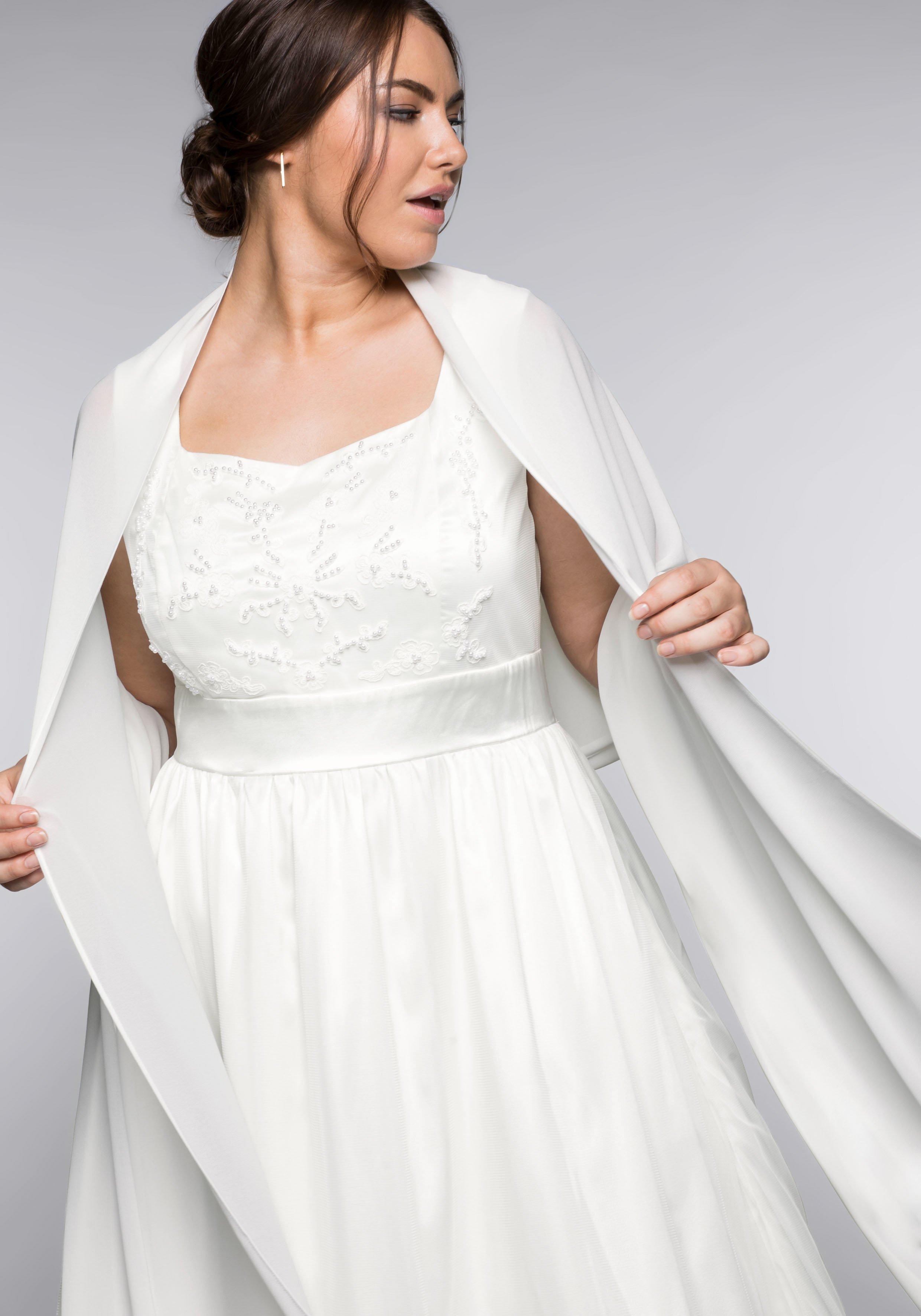 Stola aus fließendem Chiffon