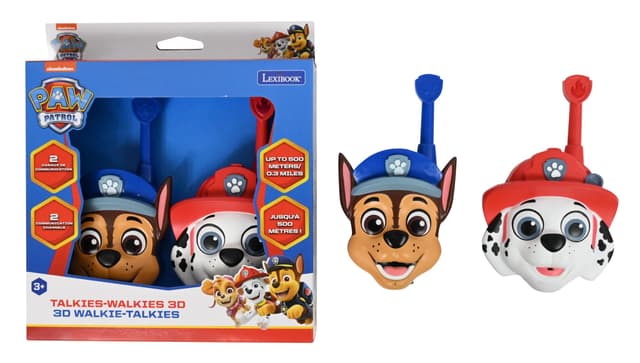 3D Paw Patrol Walkie Talkies