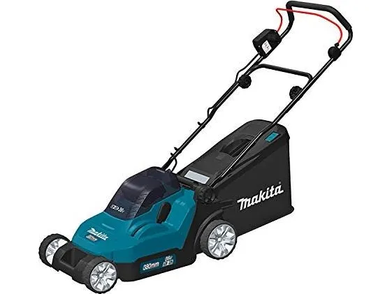 Makita DLM382 - Græsslåmaskine - ledningfri - 18 V - 2 batterier - 3700 opm - 38 cm - SOLO