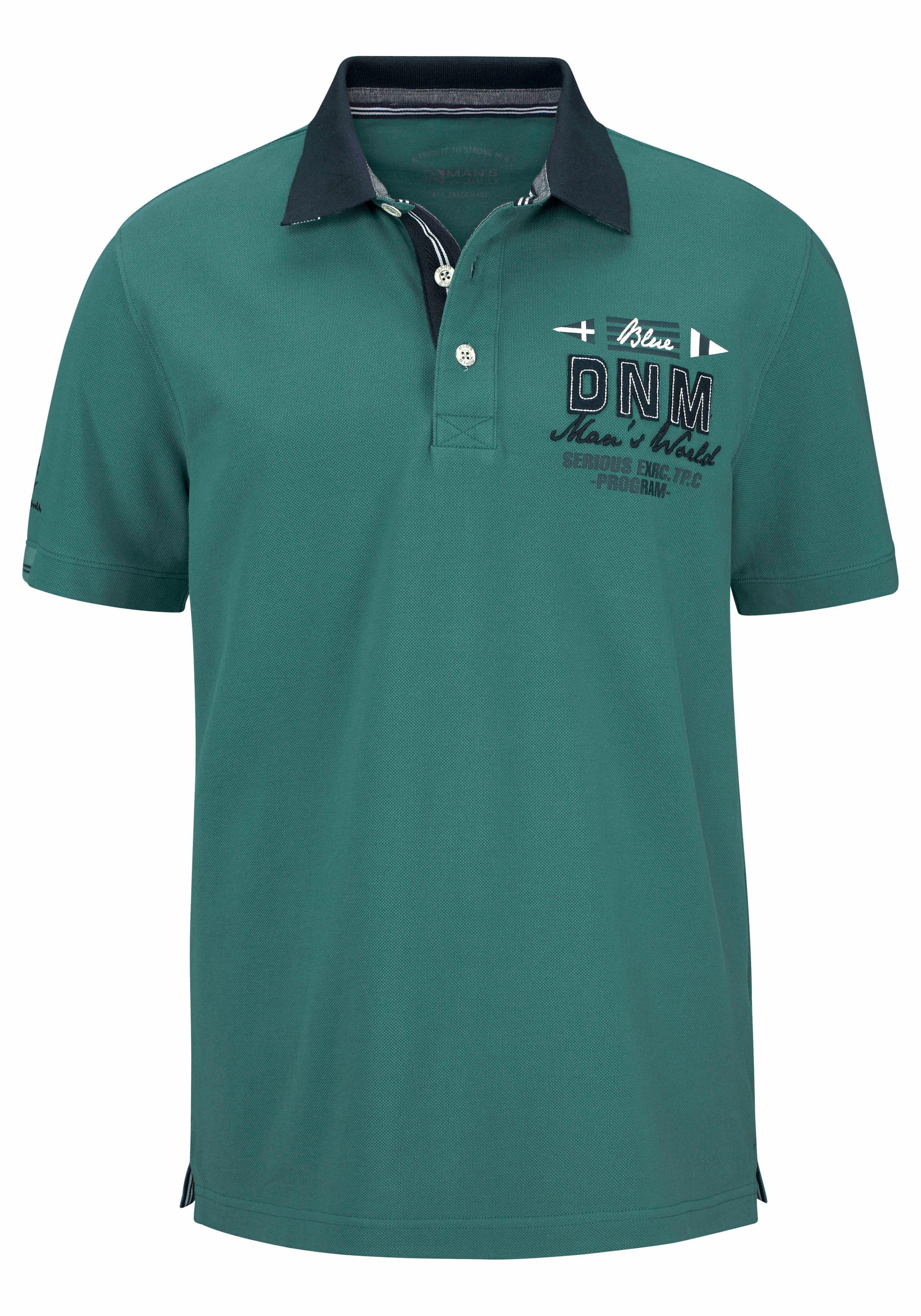 Man's World Poloshirt , Kurzarm,  mit Polokragen,  für sportliche Aktivitäten