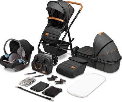 Lionelo Amber 3-in-1 Duovogn, Grey Graphite