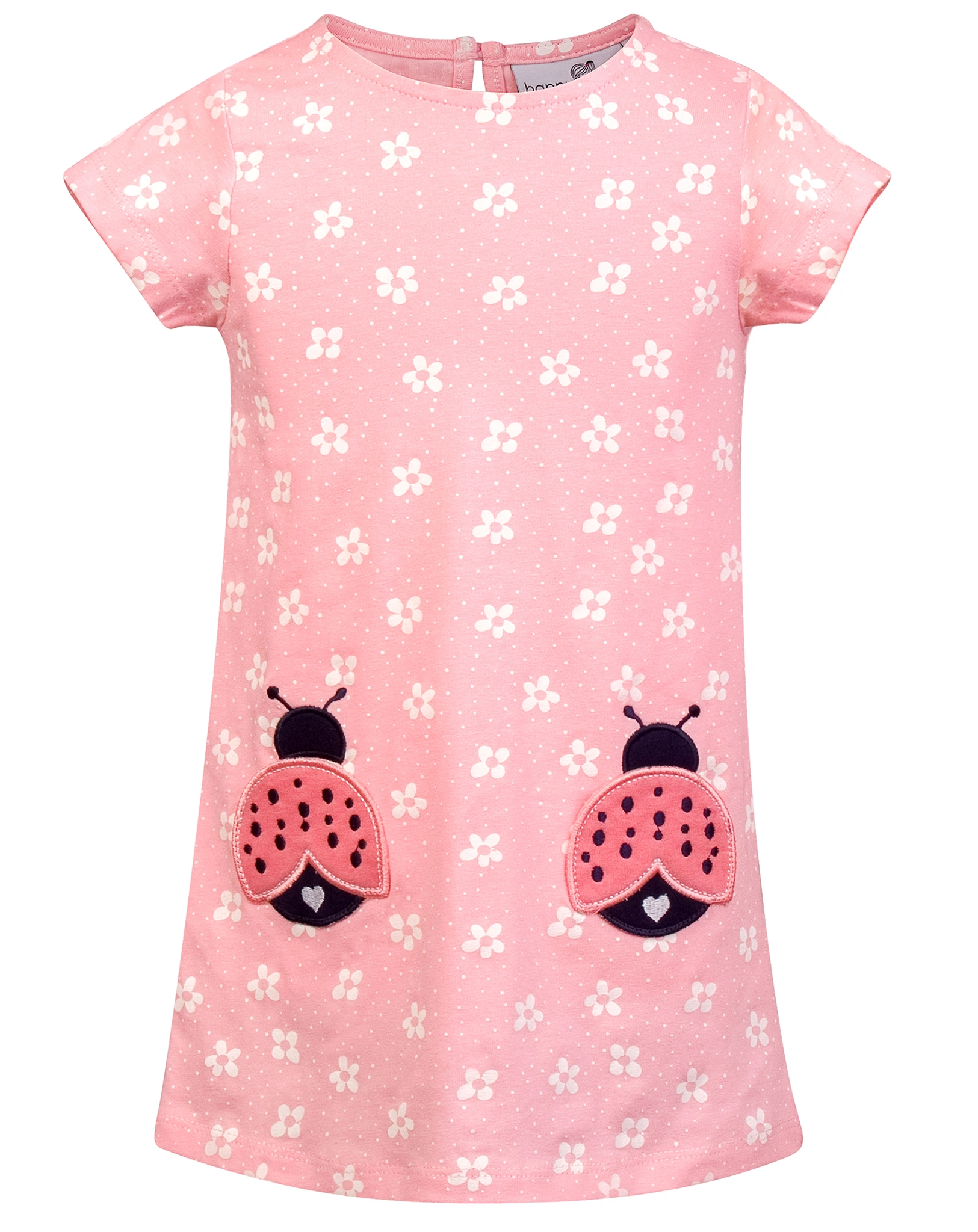 Shirtkleid LADYBIRDS in candy pink