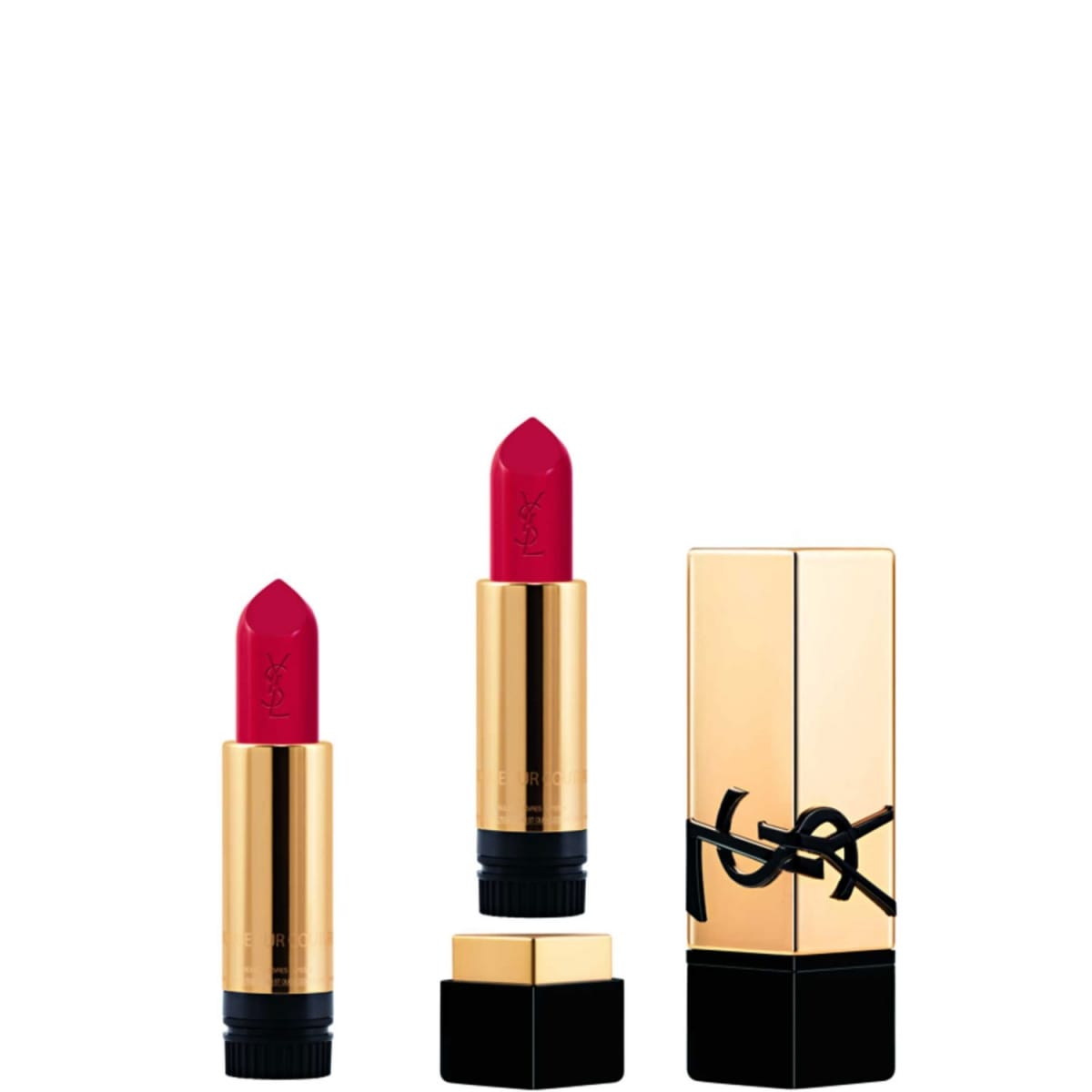 YVES SAINT LAURENT Rouge Pur Couture Rouge à lèvres fini satin - Couleur intense et confort