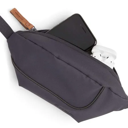 Satch Cross Easy - Bauchtasche für die Freizeit, 2 Fächer, pure grey