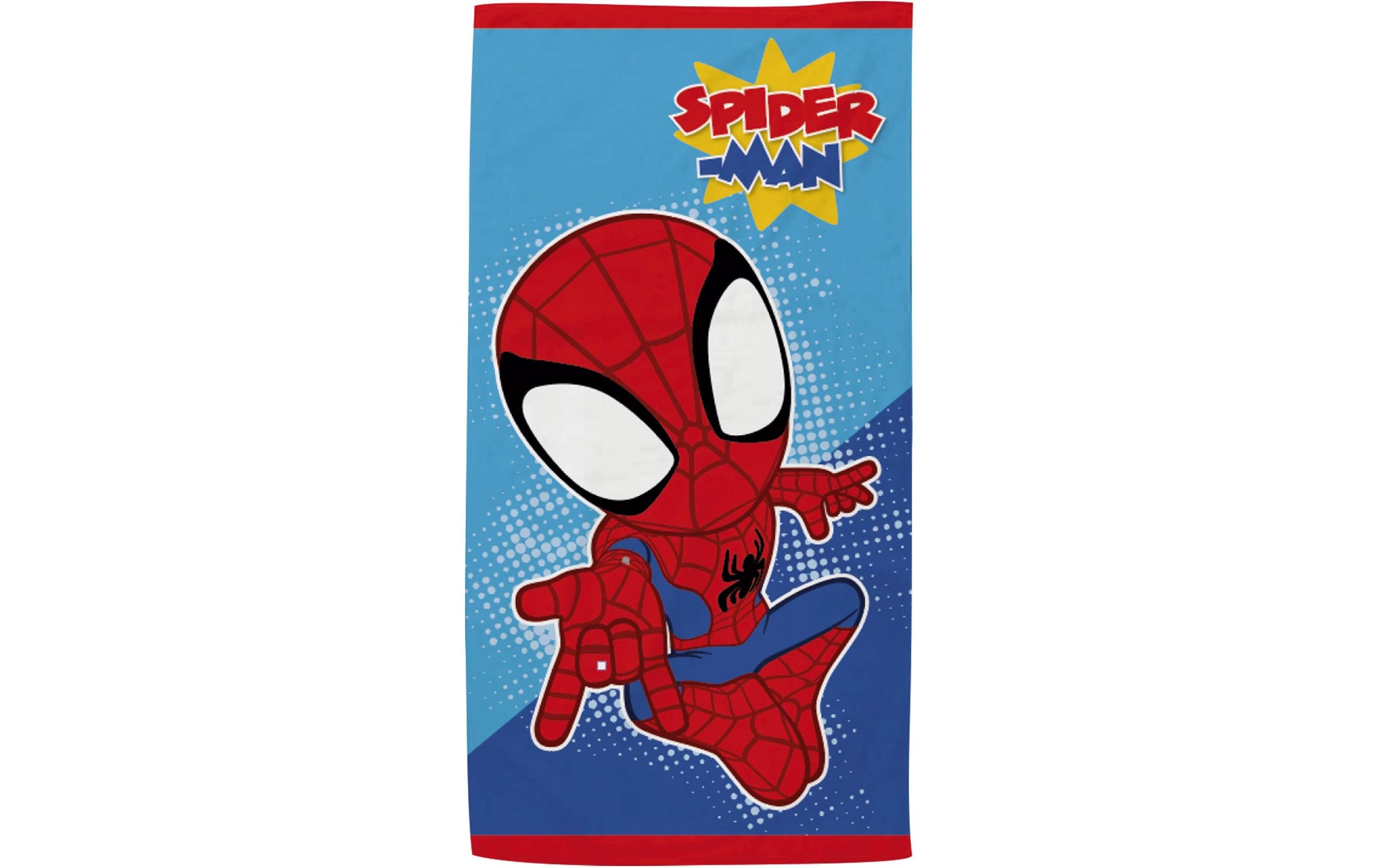 Badetuch Spidey & Friends 70 x 140 cm, MehrfarbigMikrofaser Strandtuch