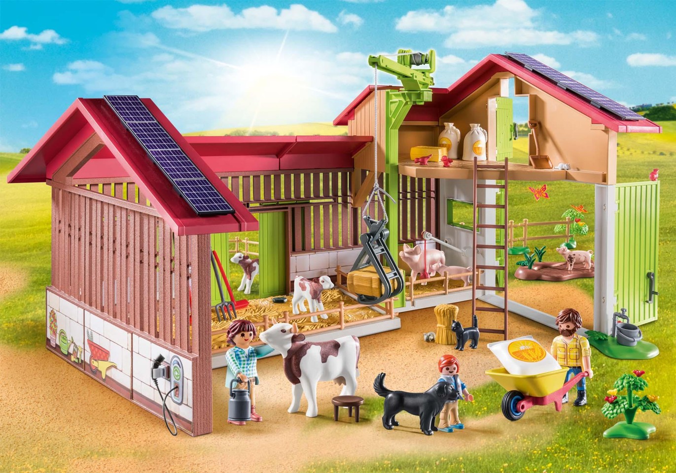 Playmobil - Stor bondegård (71304)