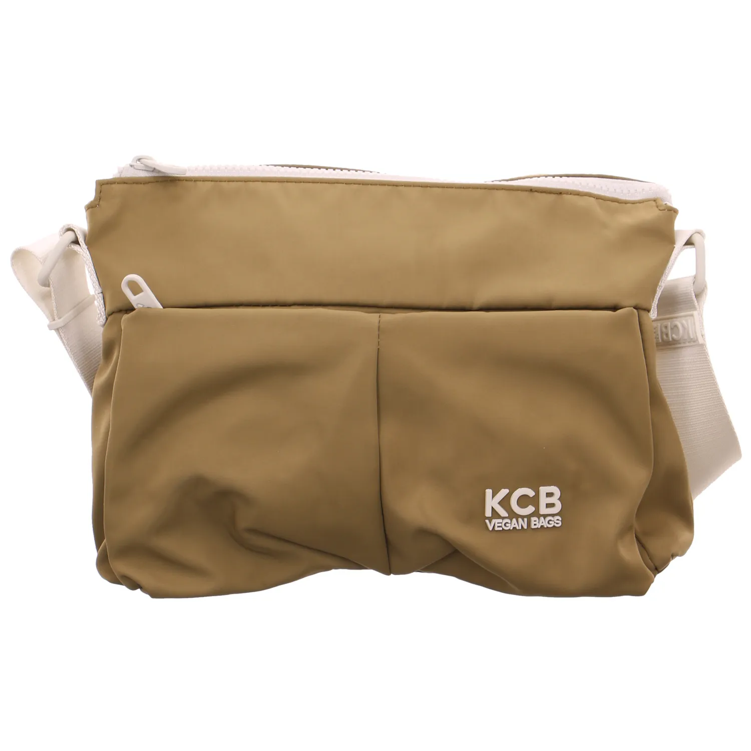 KCB VEGAN BAGS Umhängetasche Olive Textil