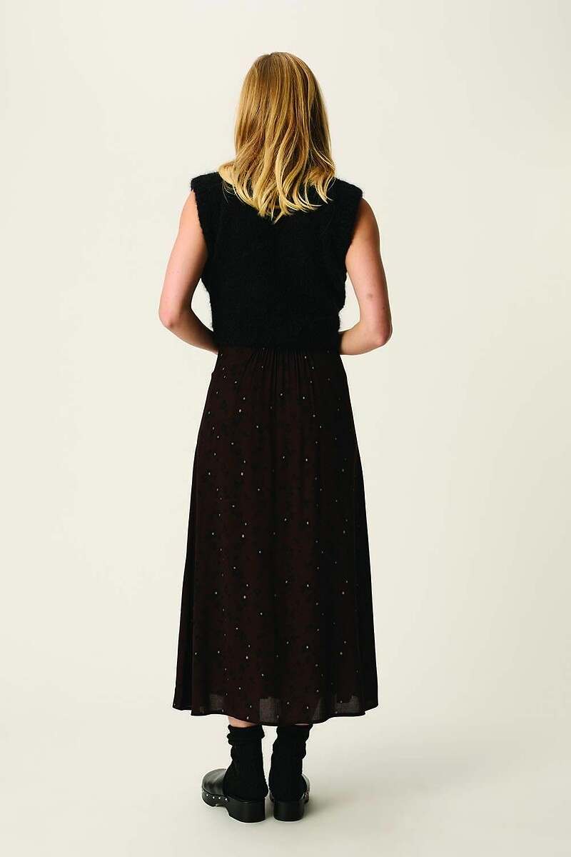 DES PETITS HAUTS<br>Midirok, luipaardprint, VALETTE