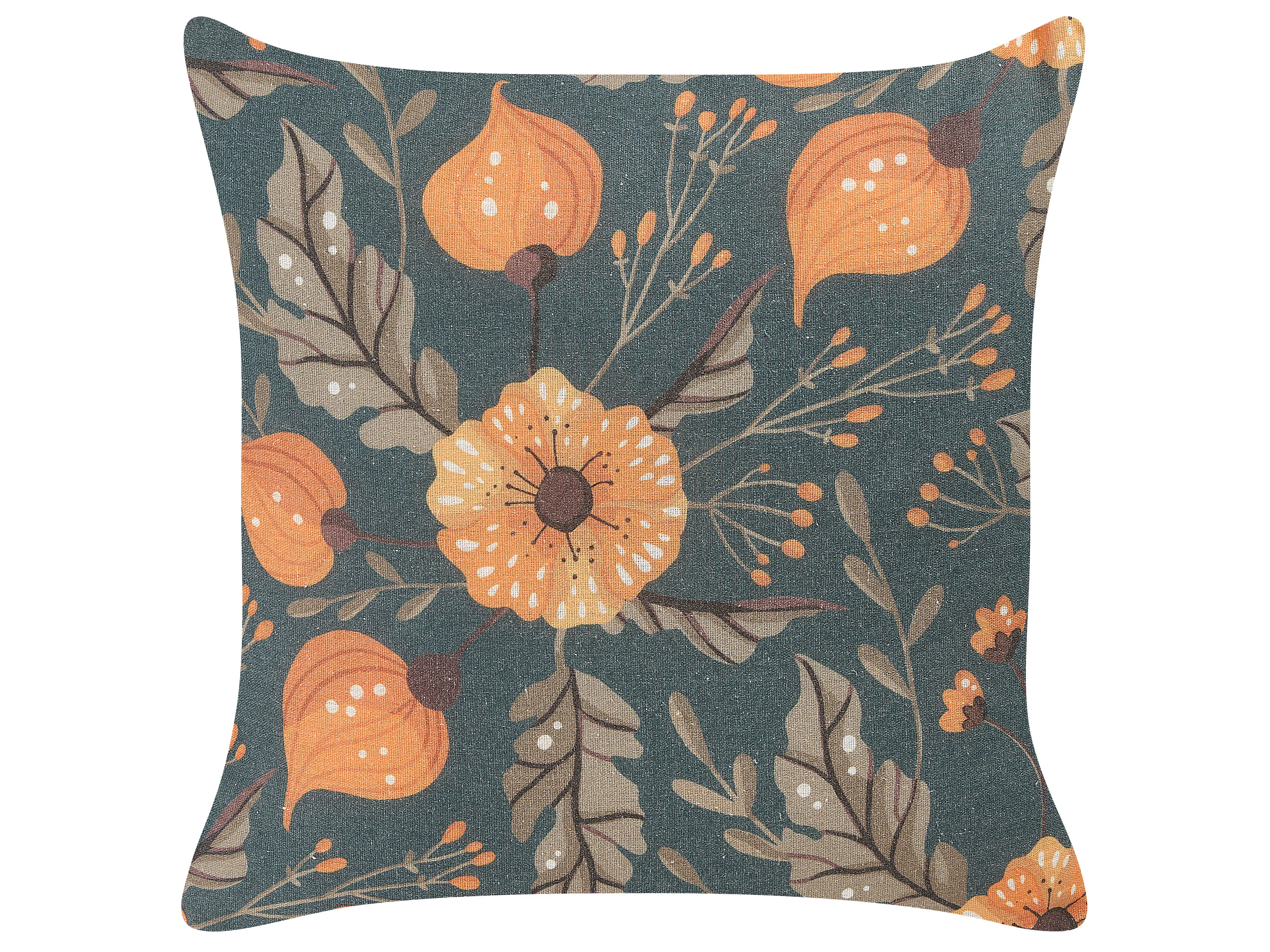 Set van 2 sierkussens SOTOL 45 x 45 cm Meerkleurig bloempatroon