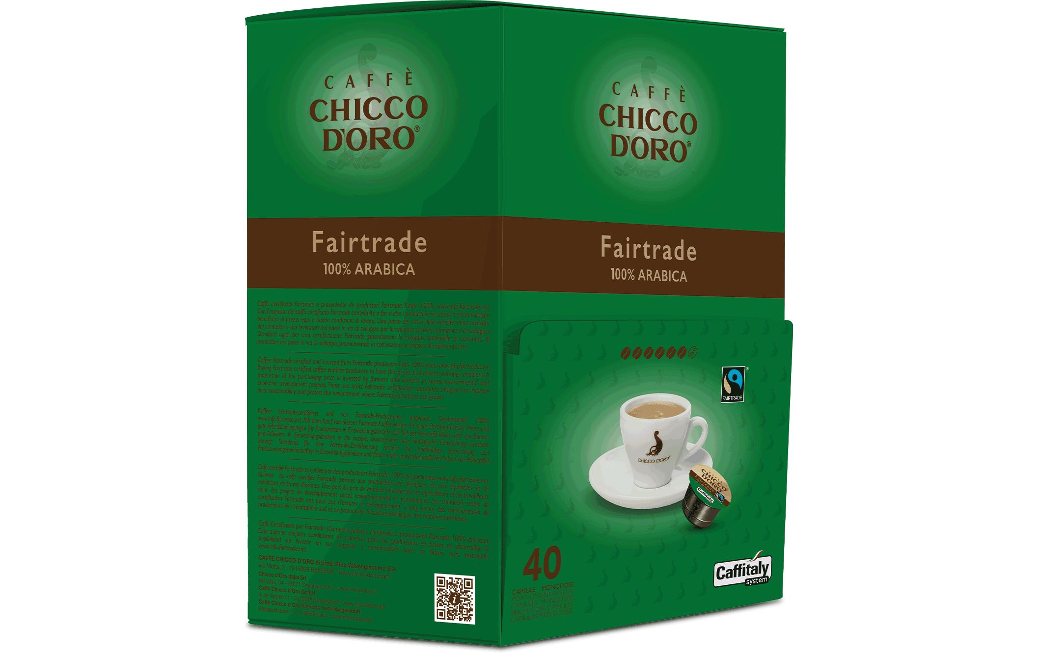 Kaffeekapseln Caffitaly System Fair Trade 40 StückKaffeegenuss mit dem Caffitaly System