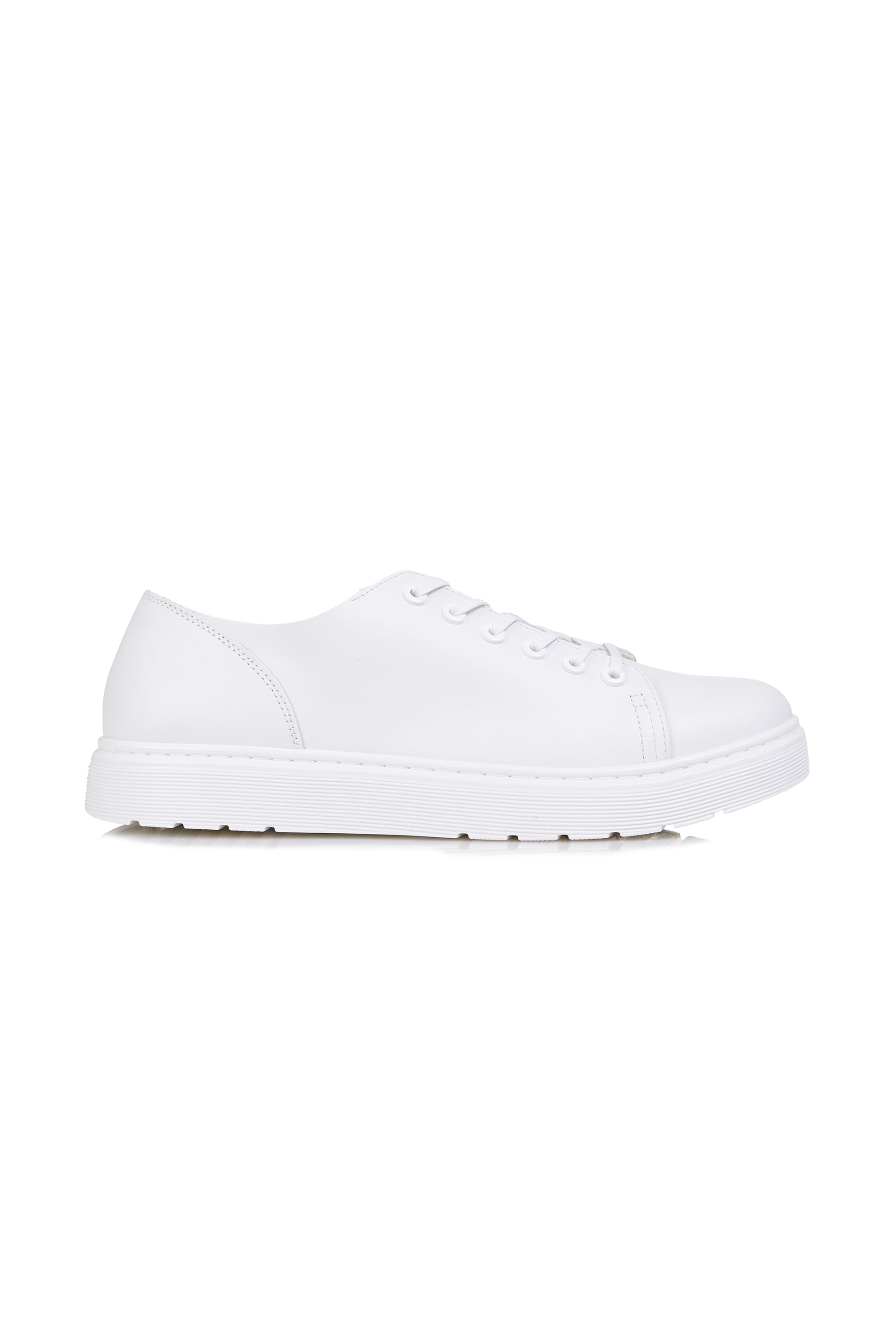 DR. MARTENS Baskets basses en cuir Blanc
