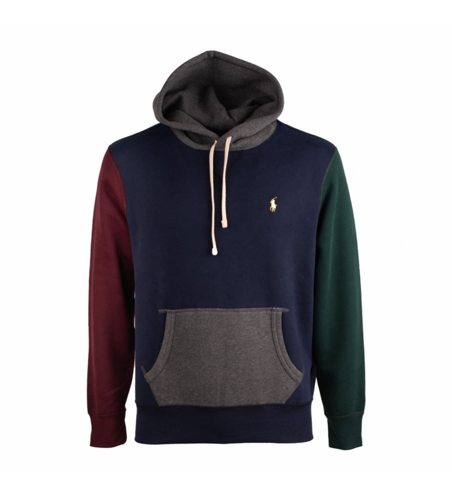 Moletom Ralph Lauren Navy Block
