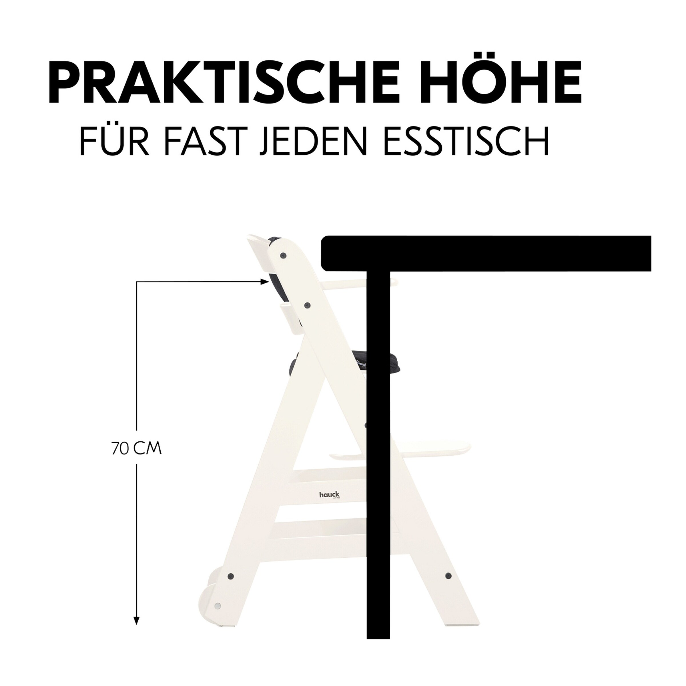 Hauck Hochstuhl Beta+ White