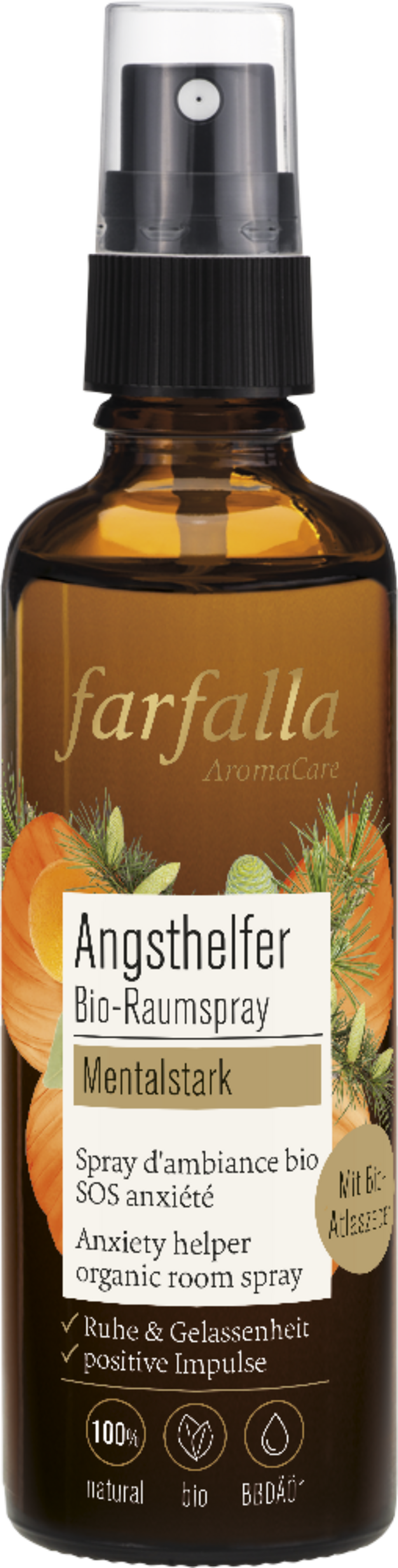 farfalla  Mentalstark Angsthelfer Raumspray, 75 ml