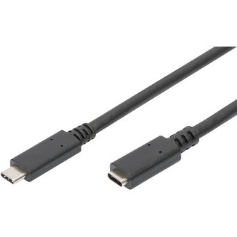 Rallonge USB 2.0, 2,0 m, noir