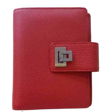 BRUNNEN Timer A7 Leder rot