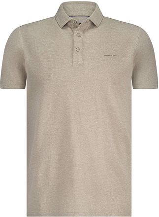 State of Art Poloshirt Piqué Melange Beige 46115907-1611 kopen