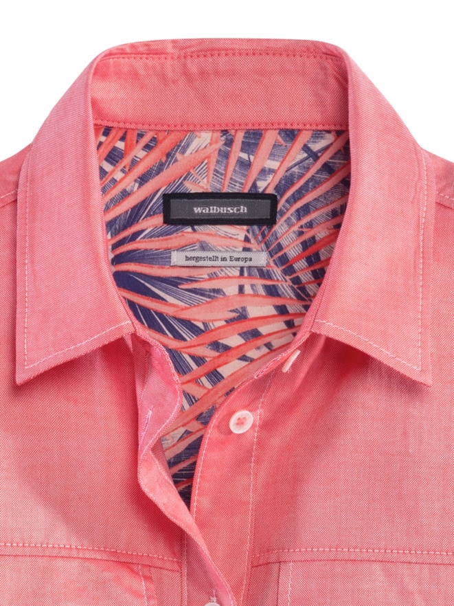 Pima-Cotton-Hemdbluse Palme